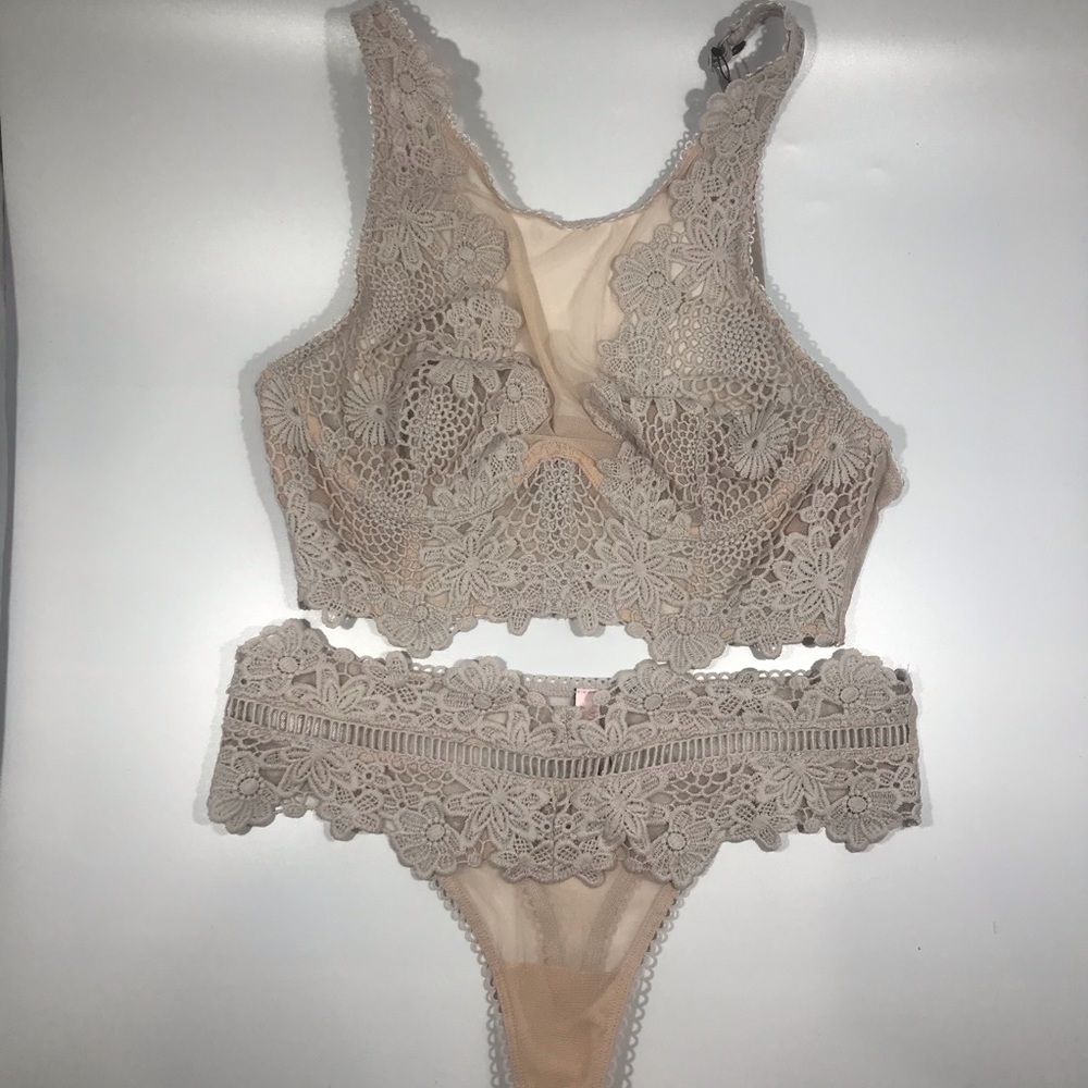 Victoria’s Secret Dream Angels Bustier Set Gray - Picture 14 of 16